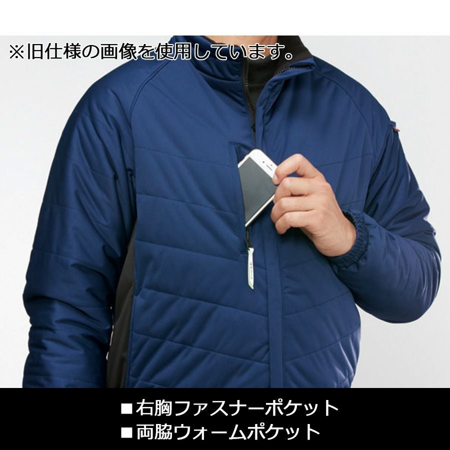 ハケットロンドン 52/XL ロバートノーブル生地 アンコンジャケット バートル 防風ストレッチ軽防寒ジャケット 7410 メンズ 秋冬 防寒 作業