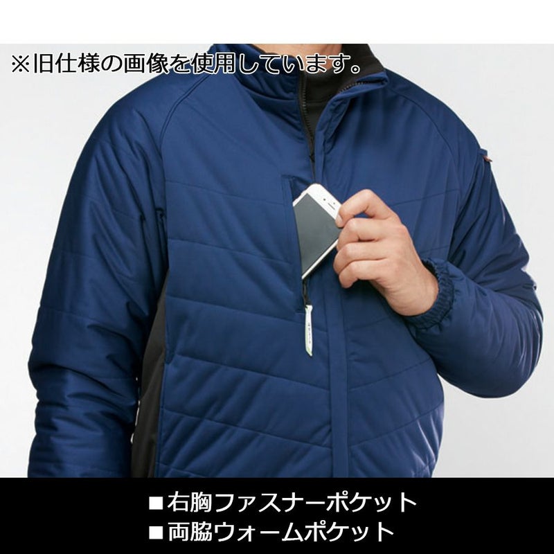 「BURTLE（バートル）」防風ストレッチ軽防寒ジャケット/7410/【2017WEX新作防寒作業服】*防寒作業着防寒着防寒作業服作業着作業服ブルゾンジャケット*