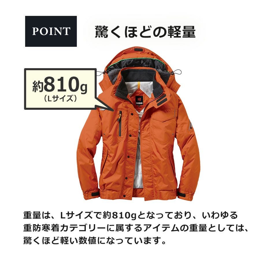 バートル サーモトロン・RadiPoka(ラジポカ)軽量中綿防寒ジャケット
