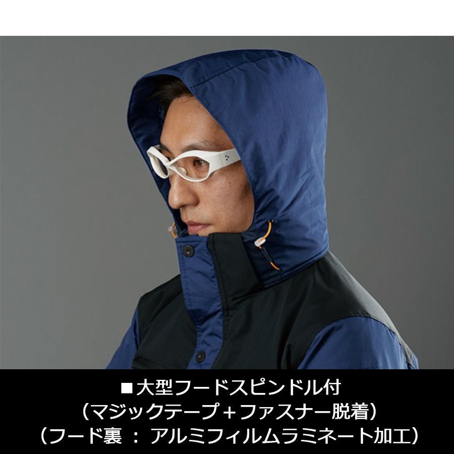 「BURTLE（バートル）」防水防寒ジャケット/7610/【2019WEX新作秋冬防寒作業服】*防寒着作業着作業服ブルゾンアウタープロノ*