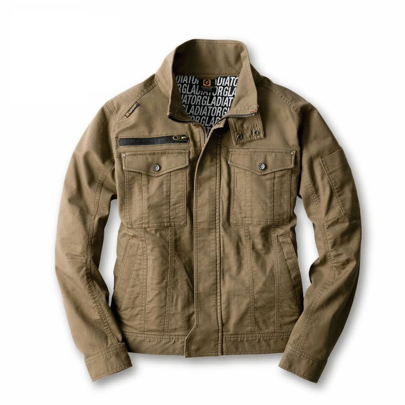 「GLADIATOR(グラディエーター)」ストレッチコードピケジャケット/GA-3910/【2019WEX年間作業服】*ワークジャケット作業着上下メンズプロノ*