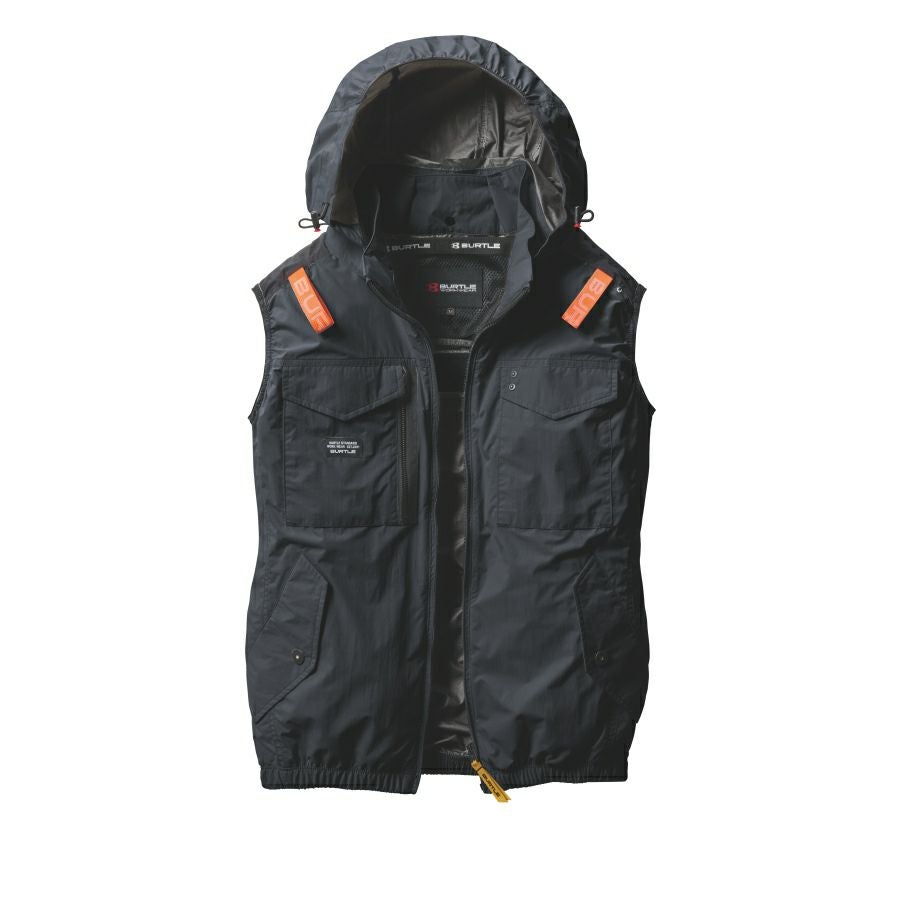 【予約:8/16発送予定】「BURTLE(バートル)」エアークラフト遮熱ナイロンベスト/AC11542021夏物メンズブルゾン作業着空調作業服夏物熱中症対策猛暑ファン