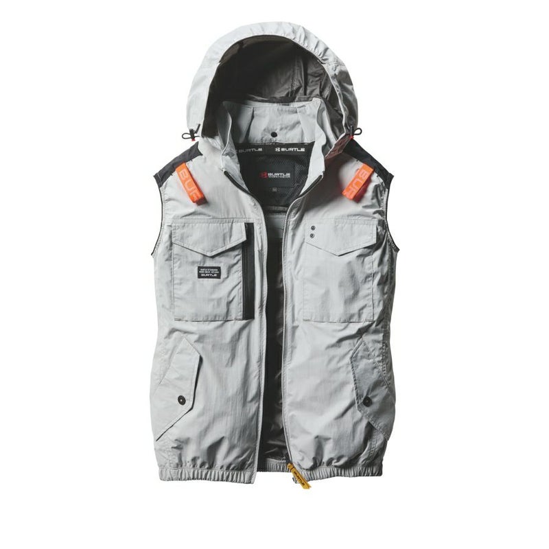 【予約:8/16発送予定】「BURTLE(バートル)」エアークラフト遮熱ナイロンベスト/AC11542021夏物メンズブルゾン作業着空調作業服夏物熱中症対策猛暑ファン