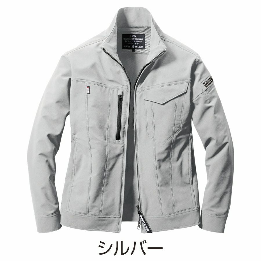 XXL】「BURTLE(バートル)」ライトストレッチジャケット/9501 ブルゾン