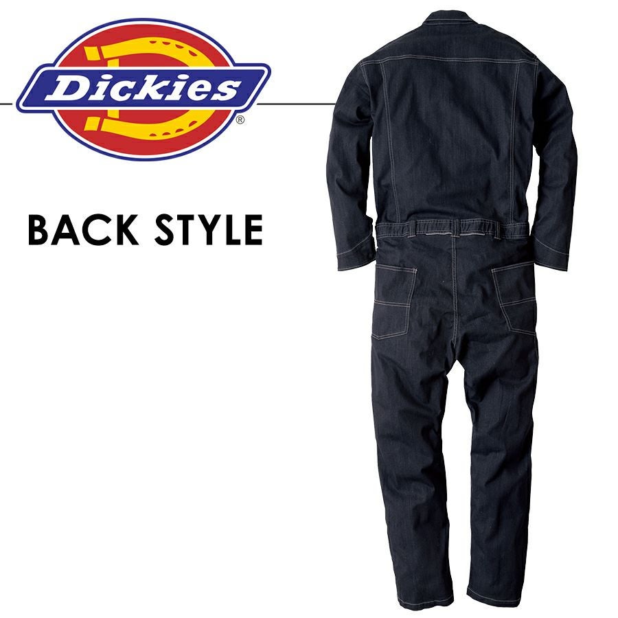 Dickies(ディッキーズ)」CORDURAストレッチデニムツナギ/D-756 作業服