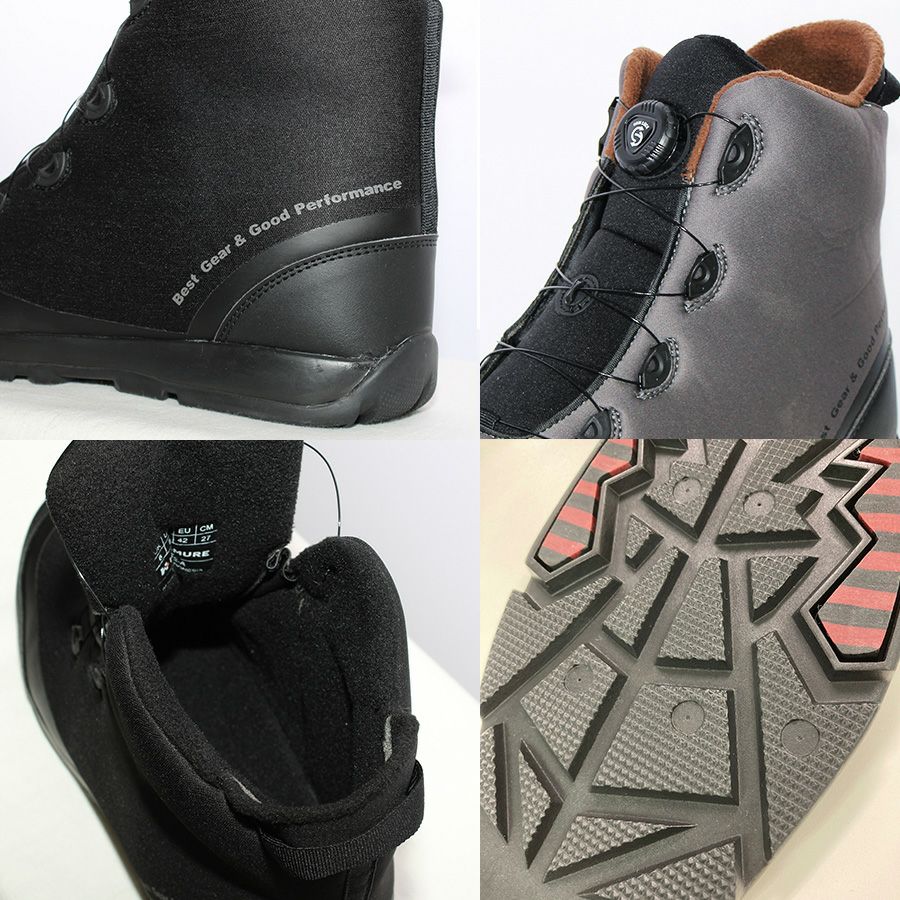 プロノ」鬼底 ダイヤルセーフティー/PR-2222 安全靴 作業靴 防寒 冬用