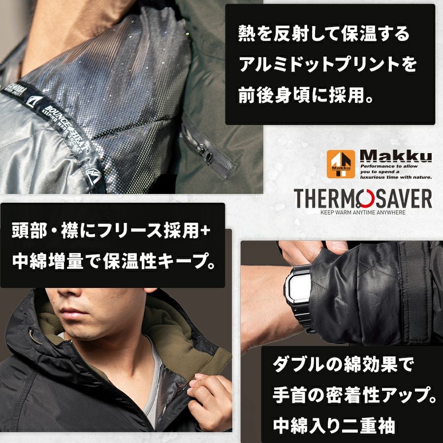 新品　タグ付き　ミカーレミカーレ　イエロー グレー バケットスタイル ジャケット 防風ジャケット-SCR62 Refrigiwear