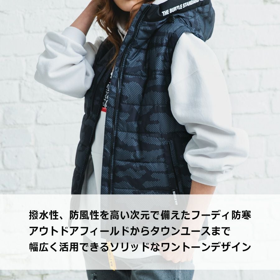 XXL】バートル 防寒フーディーベスト 5034 メンズ 防風 撥水 アウター