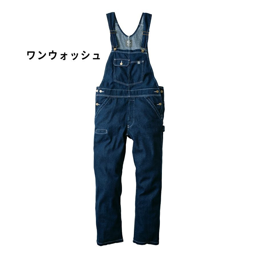 グレイスエンジニアーズ ベーシックサロペット GE-690 メンズ