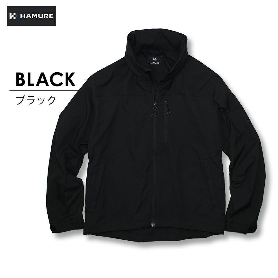 メンズウェア fuuu ハミューレ 撥水ワークジャケット HMU-2306 メンズ ストレッチ 制電
