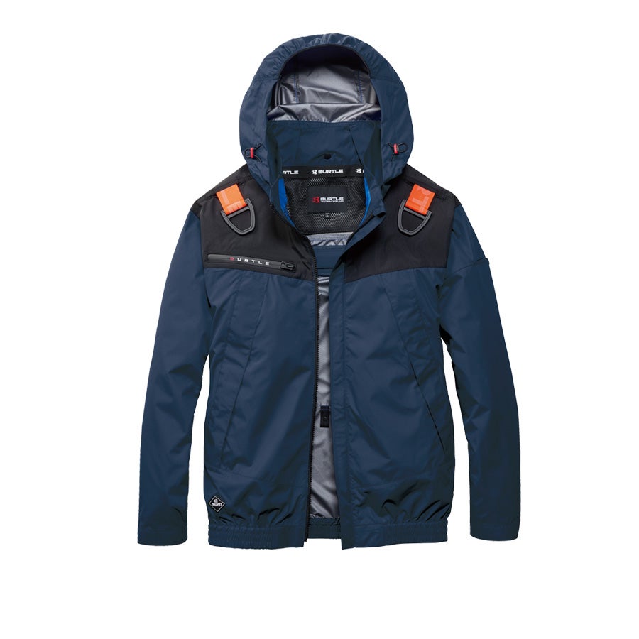 【2023年モデル】バートルエアークラフトフーディ長袖ジャケットAC1191夏物メンズブルゾン作業着空調作業服夏物熱中症対策猛暑ファンBURTLE