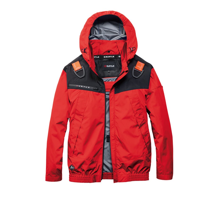 【2023年モデル】バートルエアークラフトフーディ長袖ジャケットAC1191夏物メンズブルゾン作業着空調作業服夏物熱中症対策猛暑ファンBURTLE