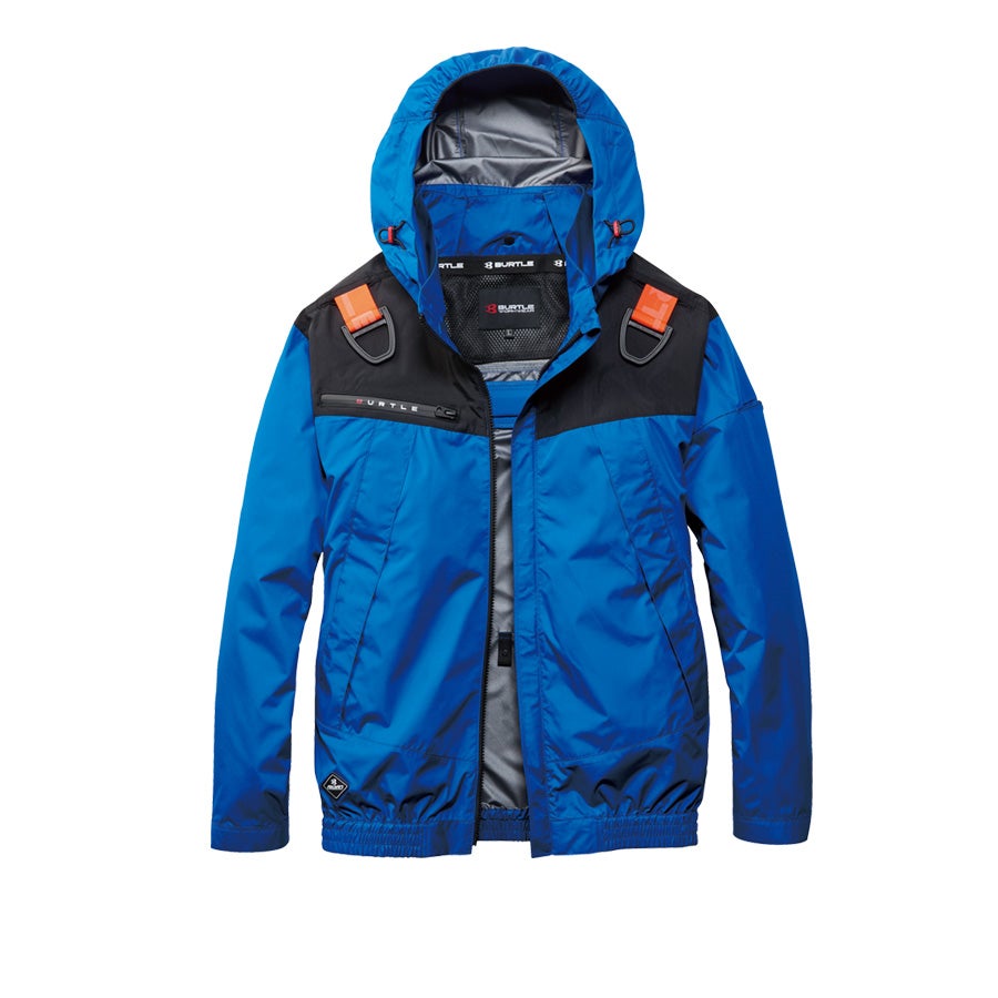 【2023年モデル】バートルエアークラフトフーディ長袖ジャケットAC1191夏物メンズブルゾン作業着空調作業服夏物熱中症対策猛暑ファンBURTLE