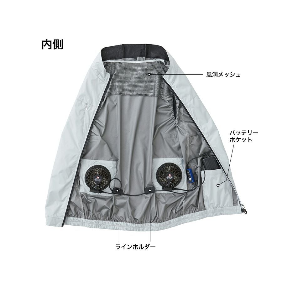 ソーワ ファン付き遮熱ベスト コンプリートセット 19209 空調 作業服
