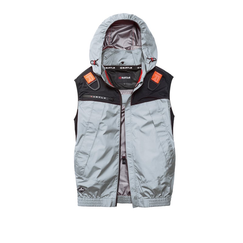 【2023年モデル】バートルエアークラフトフーディベストAC1194夏物メンズブルゾン作業着空調作業服夏物熱中症対策猛暑ファンBURTLE