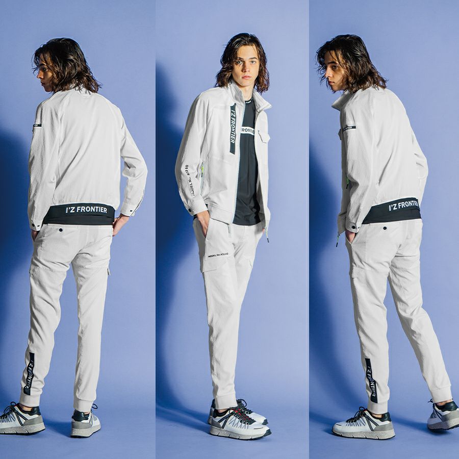 アイズフロンティア サッカーストレッチワークジャケット #3340 メンズ