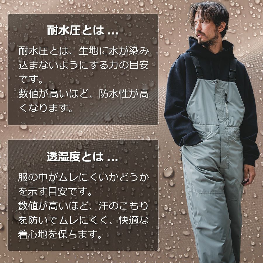 4L-5L】グレイスエンジニアーズ 防風防水防寒サロペット GE-750