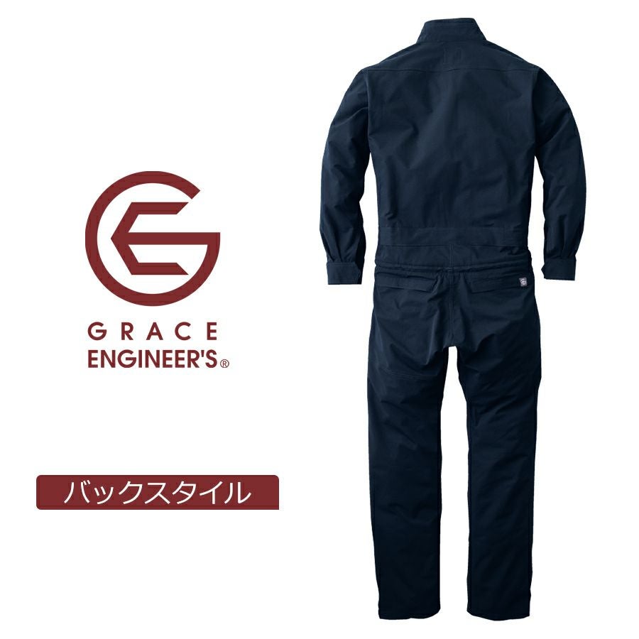 日本石油 作業着 ツナギ S GRACE ENGINEER'S|GE-670 エアストレッチツナギ|エスケープロダクト