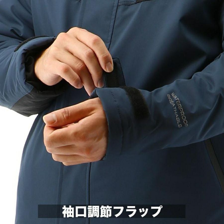 モトラスプロ 防水防寒ジャケット MW800 透湿 レインジャケット 作業服