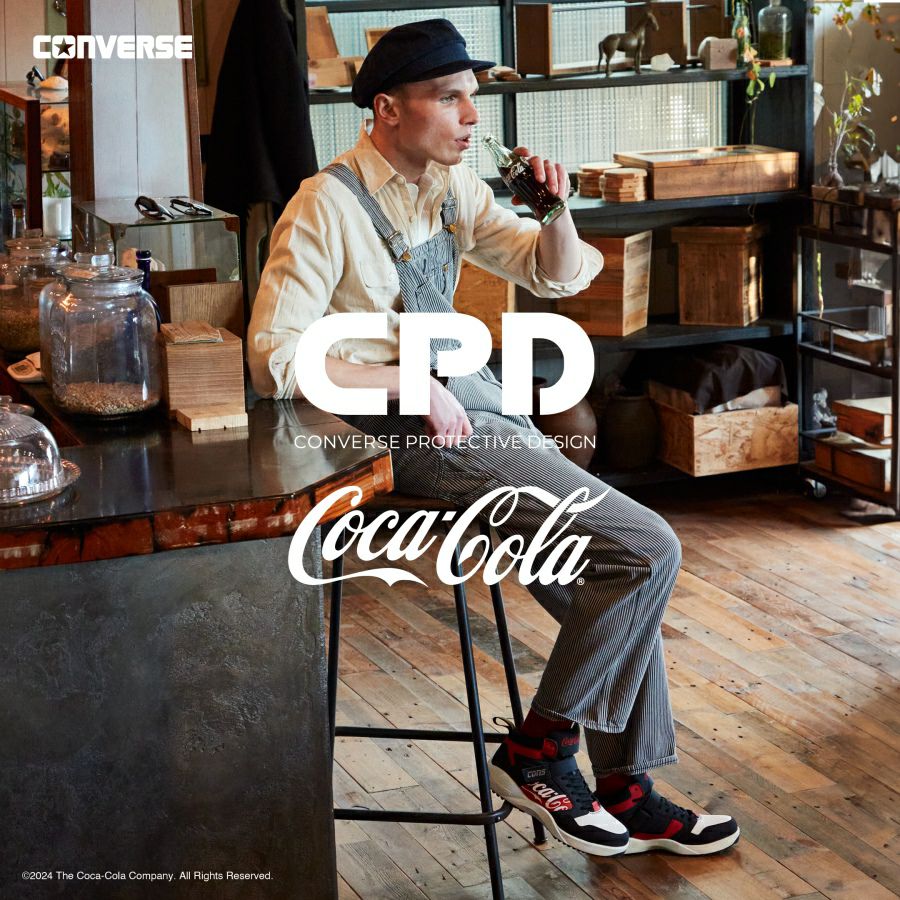 コンバース CPD RUN 'N SLAM PS Coca-Cola ランスラム PS コカ・コーラ