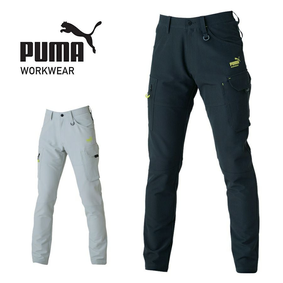 プーマ ワークウェア 作業ウェアPUMAカーゴパンツ PW-3015A ストレッチ