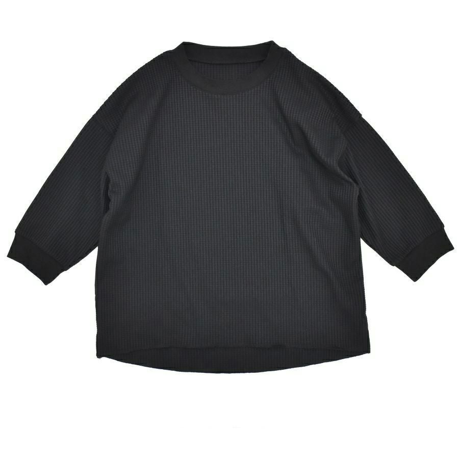 Tシャツ(長袖/七分) OMMO MESH DOCKING WAVE TOP OMMO ONLINE STORE / SHIRT LAYERED DOCKING TOP