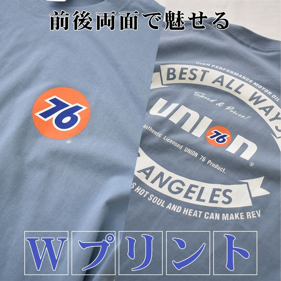 新品　CRONO キャップ　Tシャツ　パンツ　サイズXL UNION76 ナナロク ハイグレードコットン半袖Tシャツ No.76-2407 綿100