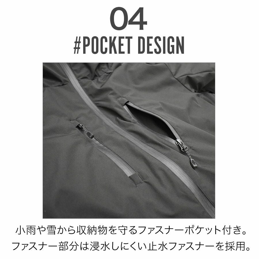 4L-5L ハミューレ ストレッチダウンパーカー HMU-2526 メンズ 2025