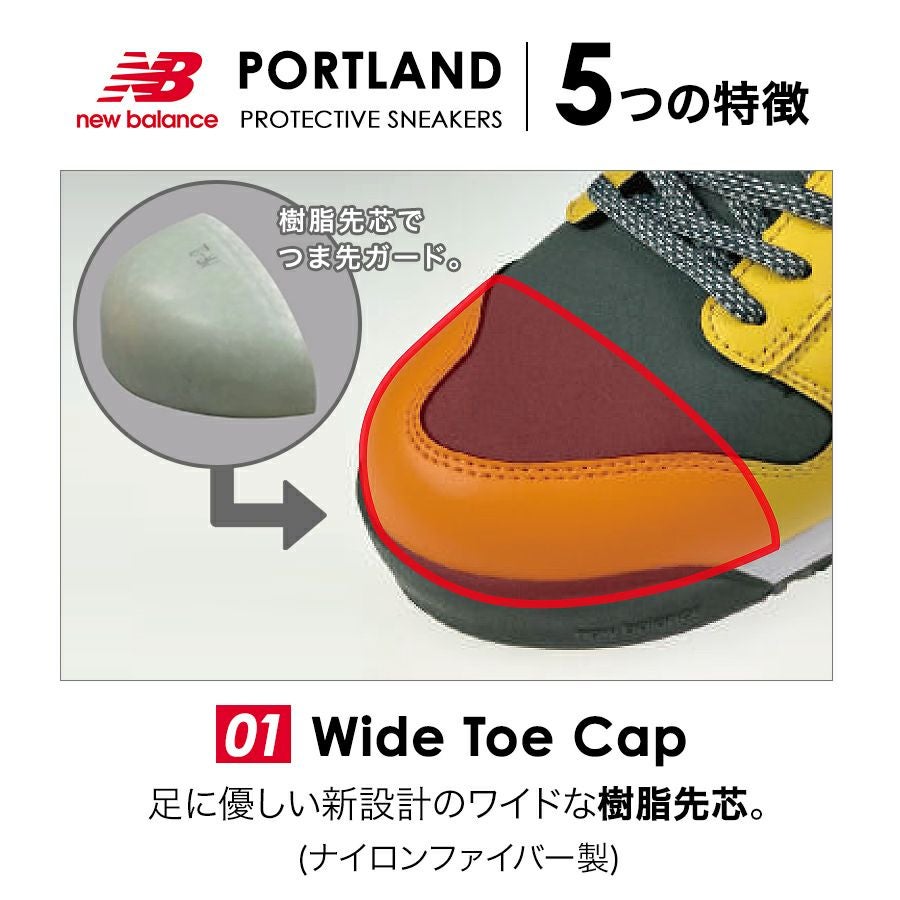 限定】ニューバランス セーフティ ポートランドMF PL-382MF PL-582MF