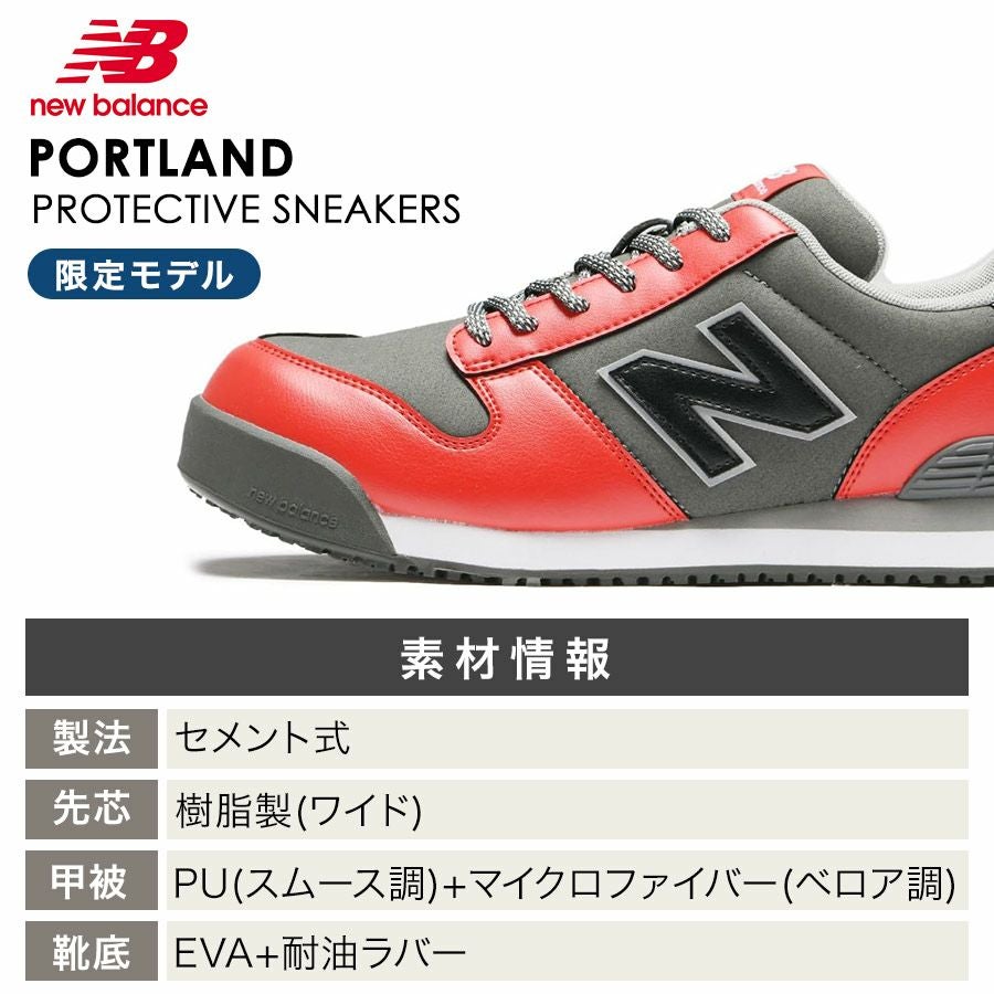 限定】ニューバランス セーフティ ポートランドMF PL-382MF PL-582MF
