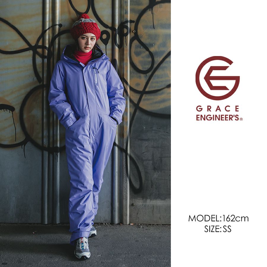 4L 5L グレイスエンジニアーズ 防風防水防寒 ブリザードシェルツナギ