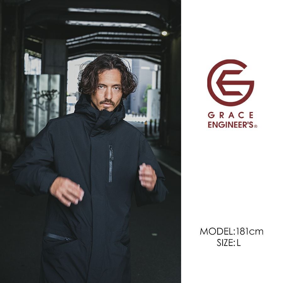 4L 5L グレイスエンジニアーズ 防風防水防寒 ブリザードシェルツナギ