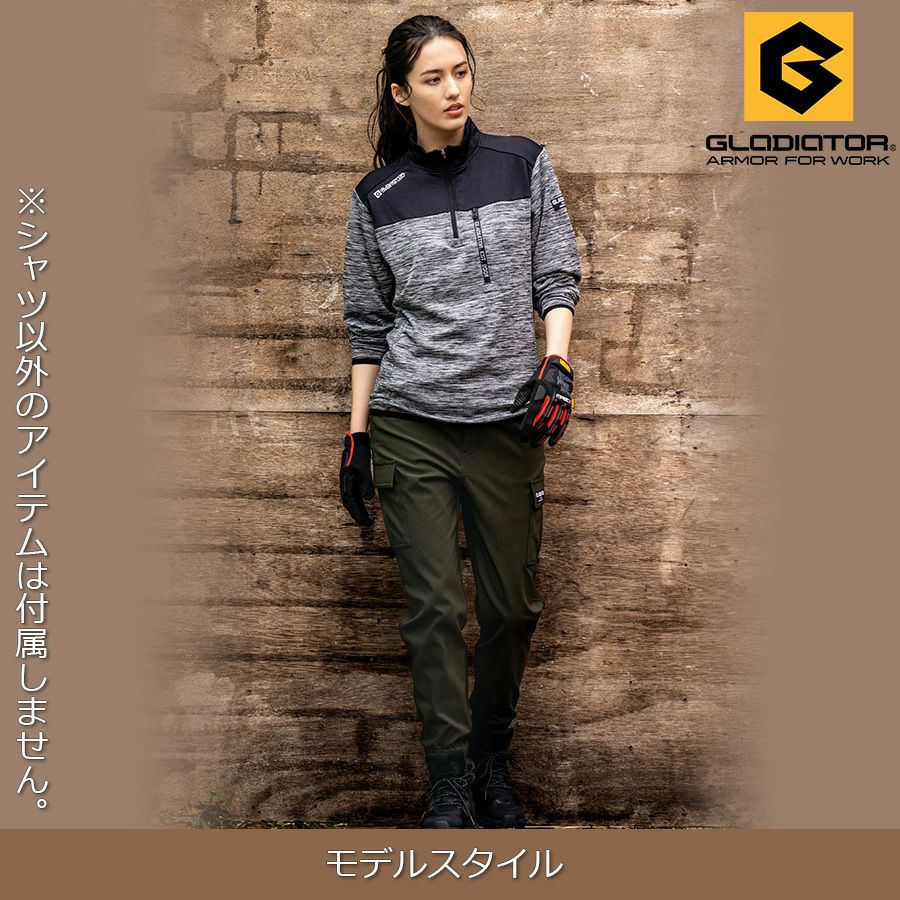 GW期間限定値下げ！ XANDER ZHOU ブラック ハーフジップ ポロシャツ 7分袖ハーフジップポロシャツ トップス ポロシャツ ｜【公式】joker