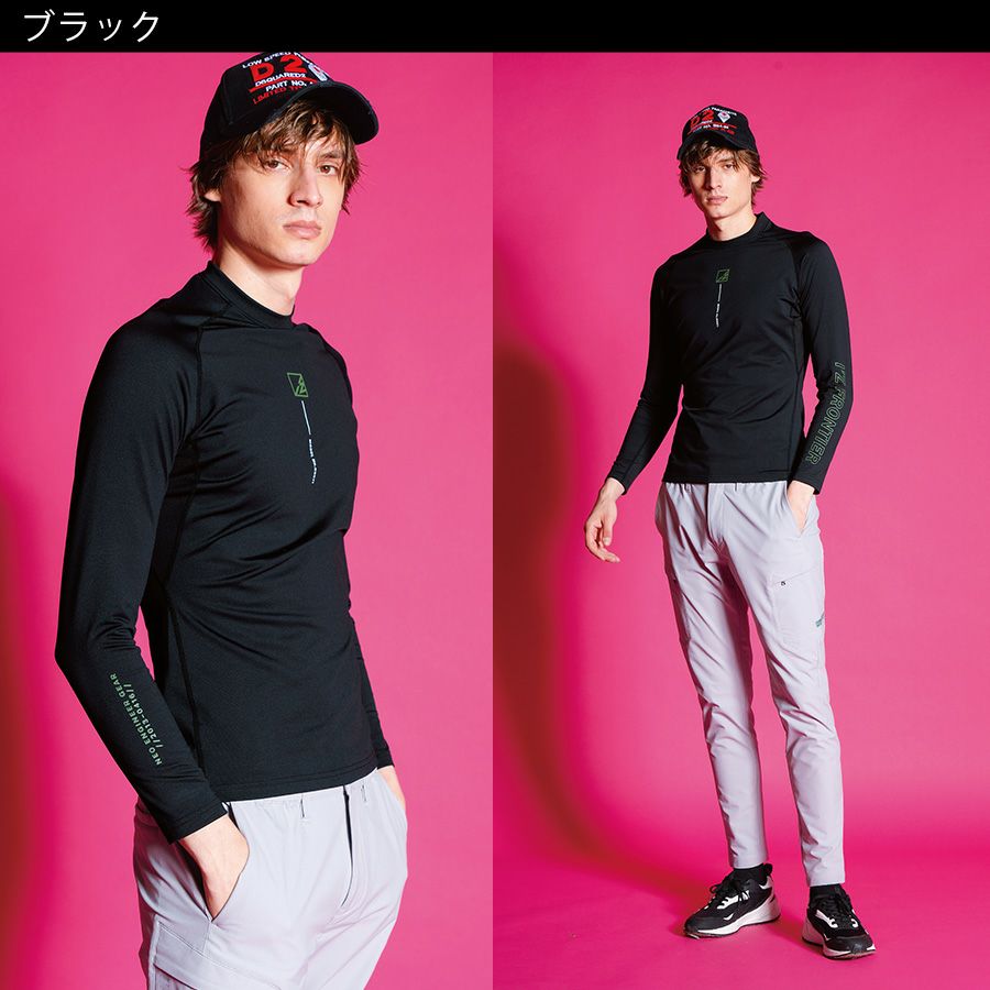 アイズフロンティア バックピーチストレッチコンプレッションシャツ