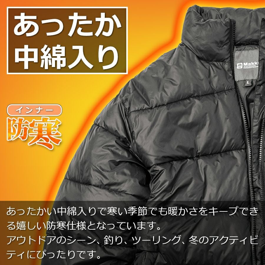 ジョイント3in1ジャケット ジョイント3in1ジャケット ブラック M Makku 防寒ジャケット M