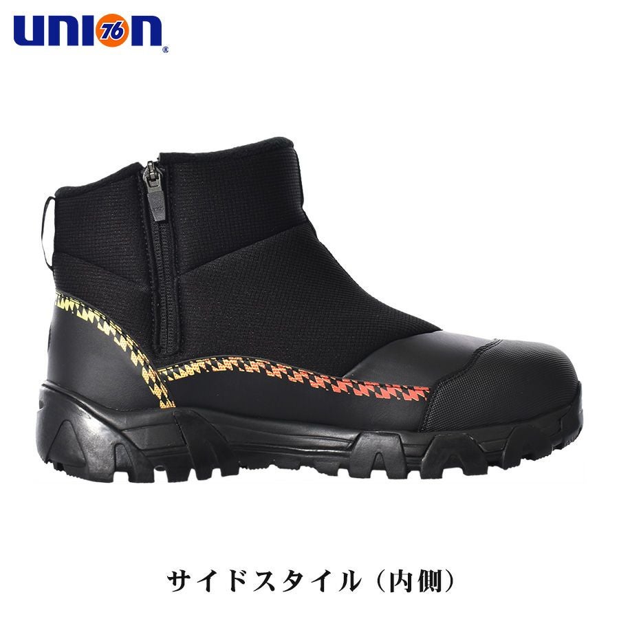 160cmスワロー…メンテナス済 靴26cm ストック付 UNION76 ナナロク サイドファスナーセーフティーシューズ No.76-2405
