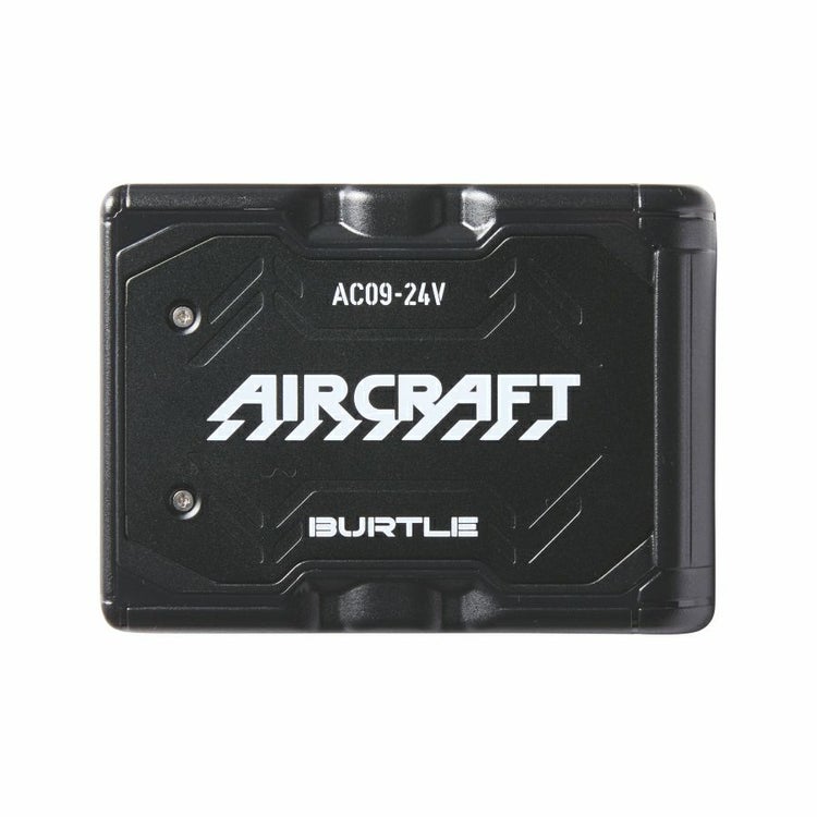 2025年モデル バートル エアークラフト 24V リチウムイオンバッテリ－ AC09 作業服 作業着 空調作業服 猛暑 ファン EF プロノ BURTLE AIR CRAFT