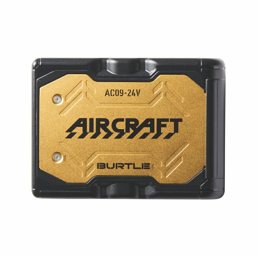 2025年モデル バートル エアークラフト 24V リチウムイオンバッテリ－ AC09 作業服 作業着 空調作業服 猛暑 ファン EF プロノ BURTLE AIR CRAFT