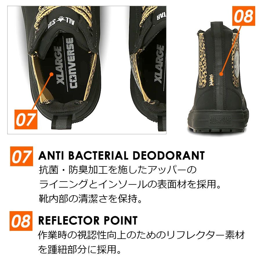 2025春夏新作】コンバース CPD ALL STAR PS SIDEGORE HI/XLARGE