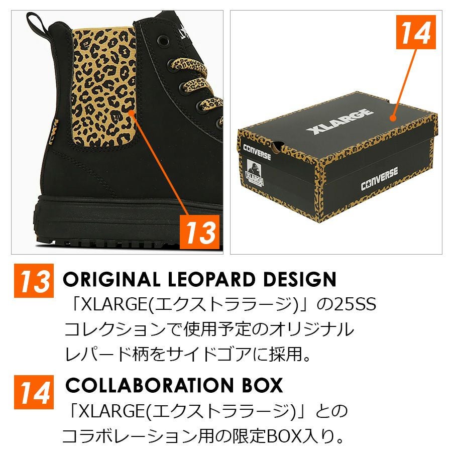 2025春夏新作】コンバース CPD ALL STAR PS SIDEGORE HI/XLARGE