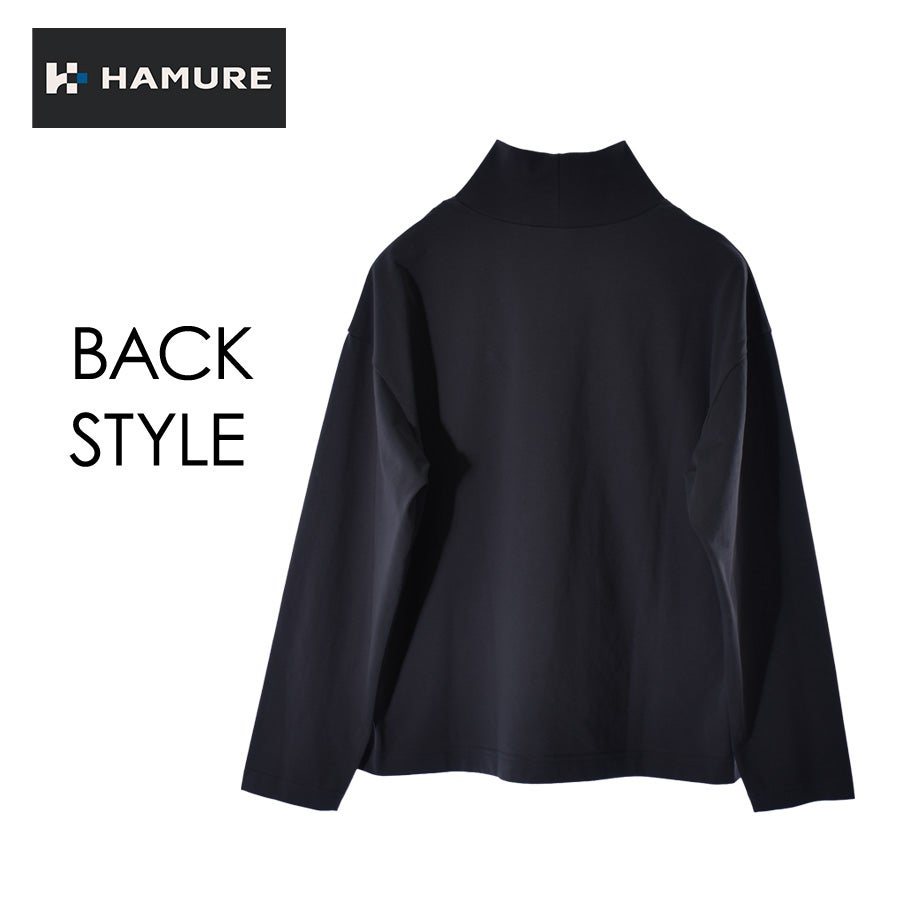 ハミューレ SOLOTEX(R)使用 レディース 長袖ハイネックTシャツ HMU