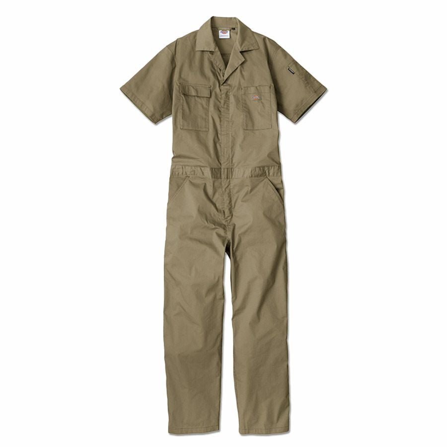 ディッキーズ ライトT/Cストレッチ半袖ツナギ D-6702 Dickies 夏用