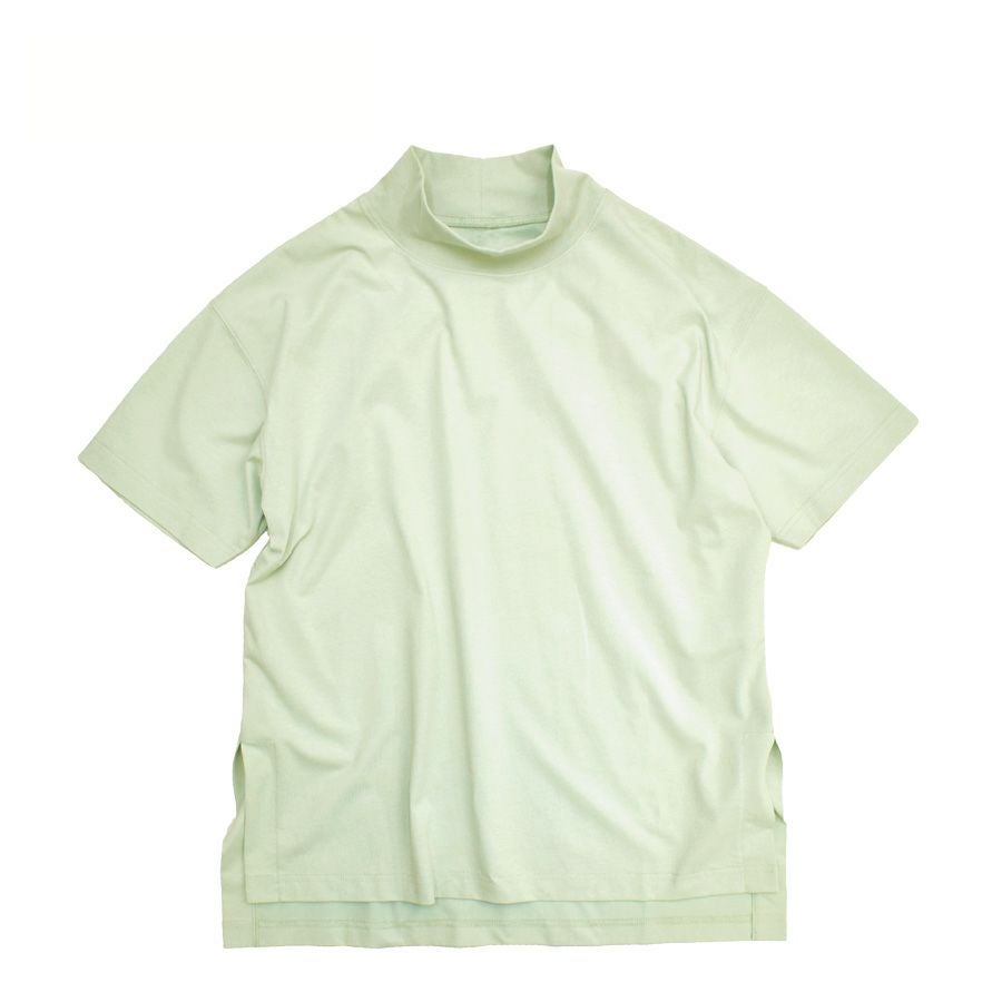 ハミューレ SOLOTEX(R)使用 レディース ハイネックチュニックTシャツ