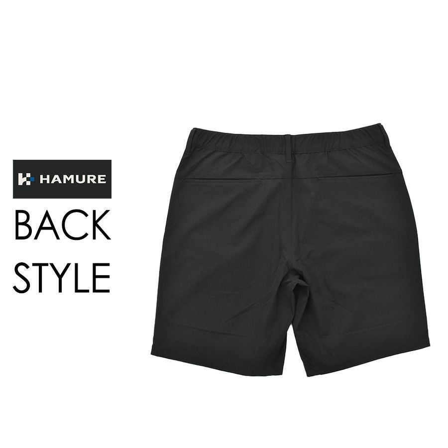 ハミューレ ナイロンストレッチハーフパンツ HMU-2508 メンズ ショート