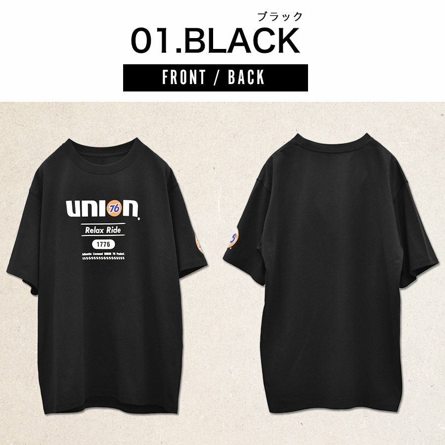 UNION76 ナナロク 半袖コットンTシャツ No.76-2509 No.76-2510 No.76