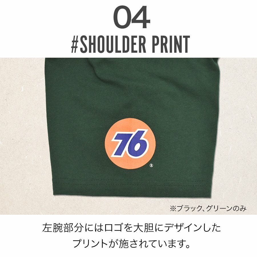 UNION76 ナナロク 半袖コットンTシャツ No.76-2509 No.76-2510 No.76