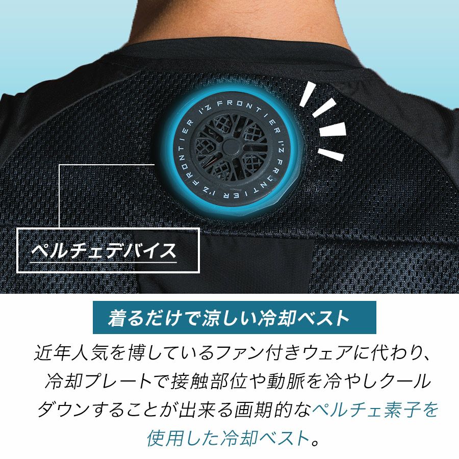 アイズフロンティア 冷却ビッグペルチェ3個タイプ インナーベスト