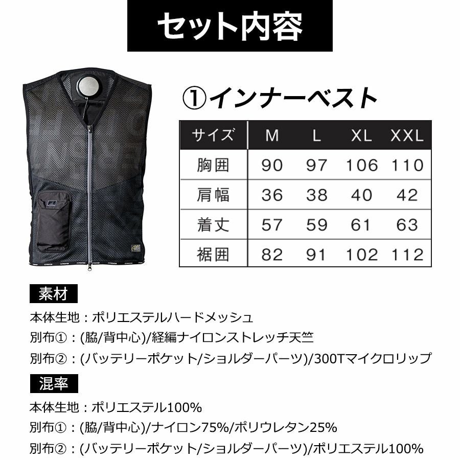 アイズフロンティア 冷却ビッグペルチェ3個タイプ インナーベスト
