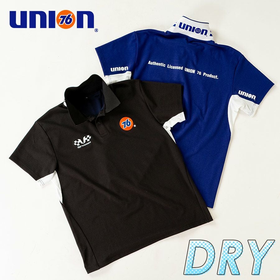 ポロシャツ UNION76 ストレッチ半袖ポロシャツ No.76-2301 ナナロク メンズ