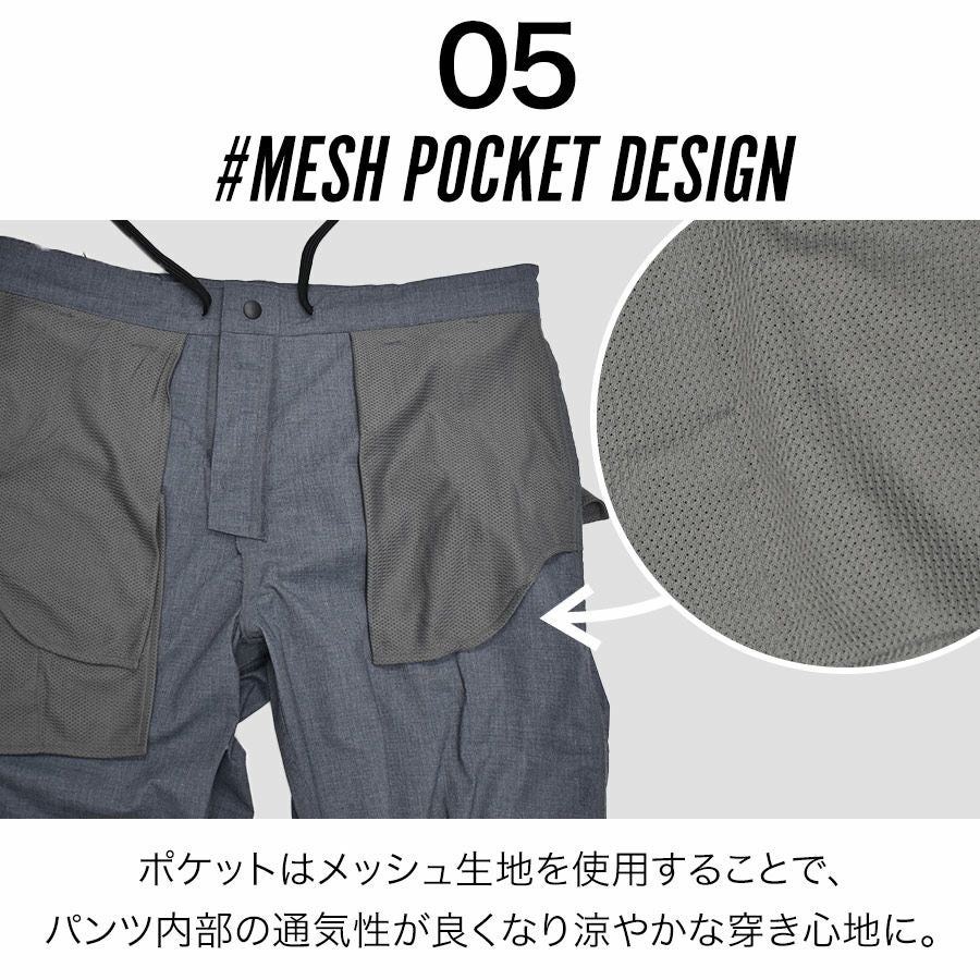 UNION76 ナナロク ストレッチカーゴパンツ No.76-2503 軽量 夏物 作業